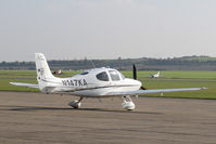 N147KA @ EGSU - 2. N147KA at Duxford