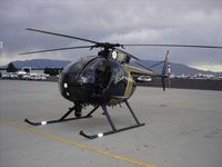 N500SD @ KABQ - Bernalillo County Sheriff's Department Hughes 369 Helicopter - by Nick Pearson