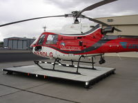 N350LG @ KABQ - UNM Hospital LIFEGUARD Helicopter - by Nick Pearson