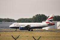 G-EUPK @ EBBR - just arrived on rwy 25L