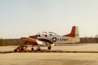 138350 @ FBG - T-28B on active duty at Ft. Bragg, NC