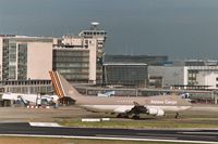 HL7436 @ EBBR - taxiing to Brucargo