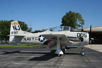 N83AW @ KRFD - North American T-28B