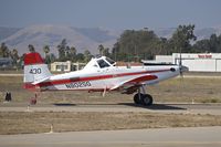 N802SG @ SMX - Taken at Santa Maria Airport during the Zaca Fire - by Cathy L. Gregg