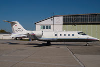 OE-GCF @ VIE - Learjet 55