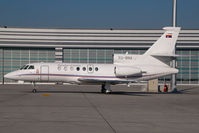 YU-BNA @ VIE - Government of Serbia Falcon 50