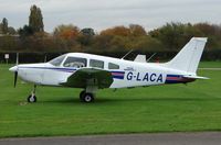 G-LACA @ EGCB - Pa-28-161