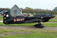 G-BXHT @ EGKH - Midget Mustang returns to base
