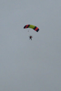 G-AXUB @ EGKH - Returning to earth after jumping from G-AXUB