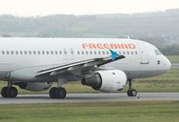 TC-FBE @ LOWW - FREEBIRD A320 - by Dieter Klammer