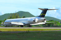 PJ-MDA @ TNCM - Insel taking up the whole runway to stop ..... - by Robert J Cijntje