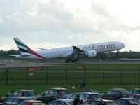 A6-EBP @ EGCC - Taking off at Manchester. - by David W