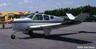 N688V @ FKN - Parked, secured and with prop card