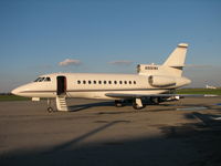 N906WK @ LNS - The sun was way low on the horizon when I shot this one owned by Kellogg. - by Sam Andrews