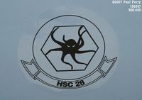 166347 @ FKN - Unit badge of the Dragon Whales, out of NAVSTA Norfolk
