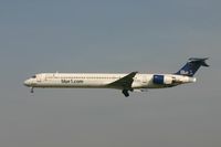 OH-BLC @ EBBR - descending to rwy 25L