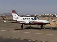 N414GP @ CCR - taxiing alongside the observation deck. - by Philippe Bleus