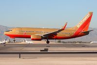 N747SA @ LAS - Southwest Airlines N747SA (FLT SWA3071) from John Wayne Airport (KSNA) landing RWY 25L.