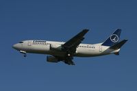 YR-BGD @ EBBR - descending to rwy 02