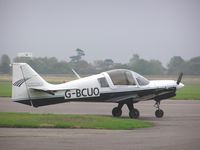 G-BCUO @ EGTC - Bulldog at Cranfield - by Simon Palmer