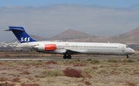 EC-JRR @ GCRR - Although in full SAS colurs - aircraft wears Spanish register marks on lease - by Terry Fletcher