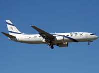 4X-EKC @ LFML - Landing rwy 32R - by Shunn311