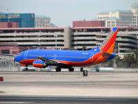 N693SW @ KLAS - Southwest Airlines / 1985 Boeing 737-317 - by Brad Campbell