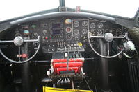 N5017N @ ORL - cockpit of B-17 - by Florida Metal