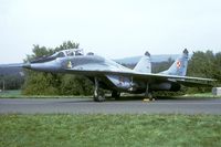 64 @ ETSP - The very first Polish fighter to appear at a western opeh house was this Polish MiG-29 at Pferdsfeld. Quite a surprise!
