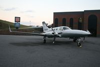 N6820X @ KHKY - Taking pictures one evening.