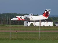 C-GCTC @ CYYG - Landing at Charlottetown - by Richard Garnett