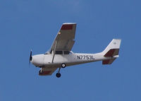 N7753L @ KAPA - Approach to 17R USAF Academy - by Bluedharma