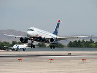 N836AW @ KLAS - US Airways / 2005 Airbus A319-132 - by Brad Campbell