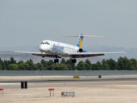 N879GA @ KLAS - Allegiant Air / 1996 Mcdonnell Douglas DC-9-83(MD-83) - by Brad Campbell