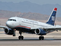 N839AW @ KLAS - US Airways / 2006 Airbus A319-132 - by Brad Campbell