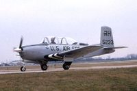 N790RH @ DPA - T-34A 55-0233 coming to pick me up for a ride. - by Glenn E. Chatfield