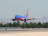 N406WN @ KLAS - Southwest Airlines / 2001 Boeing 737-7H4 - by Brad Campbell