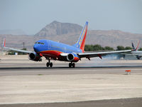 N407WN @ KLAS - Southwest Airlines / 2001 Boeing 737-7H4 - by Brad Campbell