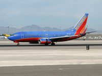 N407WN @ KLAS - Southwest Airlines / 2001 Boeing 737-7H4 - by Brad Campbell
