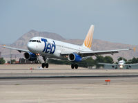 N481UA @ KLAS - Ted Airlines / 2001 Airbus Industrie A320-232 - by Brad Campbell