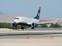 N168AW @ KLAS - US Airways / 1986 Boeing 737-33A - by Brad Campbell