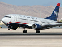 N168AW @ KLAS - US Airways / 1986 Boeing 737-33A - by Brad Campbell