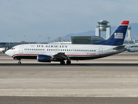 N168AW @ KLAS - US Airways / 1986 Boeing 737-33A - by Brad Campbell