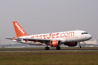 G-EZBF @ LIMC - easyJet A.319 landing at Milan Malpensa - by Steve Hambleton