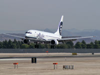 N323AS @ KLAS - Alaska Airlines / 2004 Boeing 737-990 - by Brad Campbell