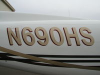 N690HS @ KLVN - Parked outside the Aircraft Resource Center Hangar. - by Mitch Sando