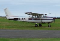 G-BGIU @ EGTP - Perranporth , Cornwall  , UK - by Terry Fletcher