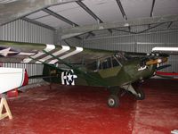 G-BHVV @ EGTP - Although this wears '31430' markings is is actually ex 43-38384 and hangared at Perranporth , Cornwall Uk - by Terry Fletcher