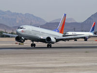 N629SW @ KLAS - Southwest Airlines - 'Silver One' / 1996 Boeing 737-3H4 - by Brad Campbell