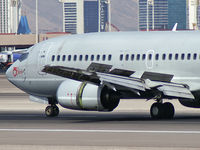 N629SW @ KLAS - Southwest Airlines - 'Silver One' / 1996 Boeing 737-3H4 - by Brad Campbell